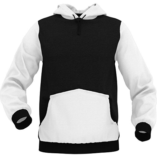 Hoodie Urban - Inkl. Individueller Gestaltung , weiss, 70% Baumwolle, 30 % Polyester, XL, , Bild 1