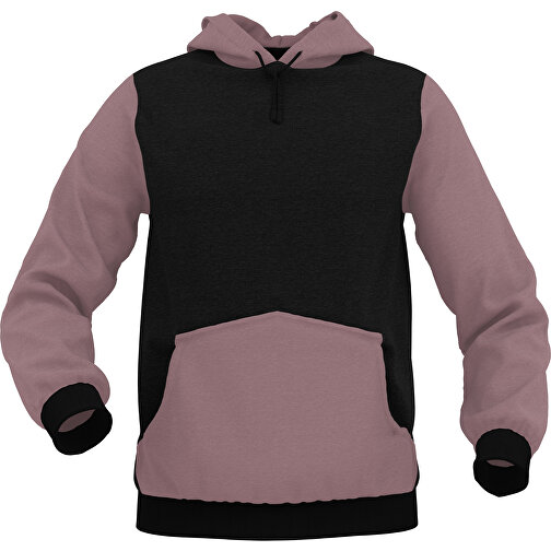 Hoodie Urban - Inkl. Individueller Gestaltung , nougatbraun, 70% Baumwolle, 30 % Polyester, M, , Bild 1