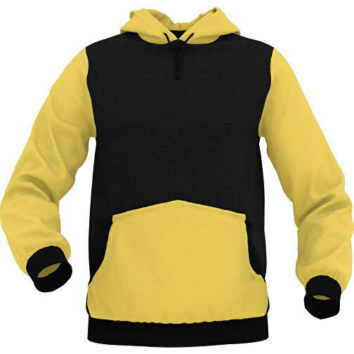 Hoodie Urban - Inkl. Individueller Gestaltung , gelb, 70% Baumwolle, 30 % Polyester, M, , Bild 1