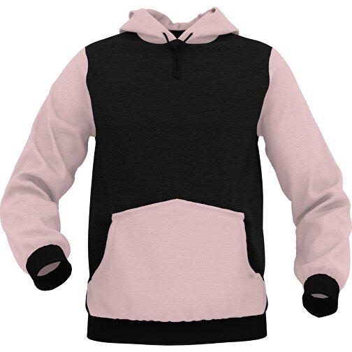 Hoodie Urban - Inkl. Individueller Gestaltung , zartrosa, 70% Baumwolle, 30 % Polyester, S, , Bild 1