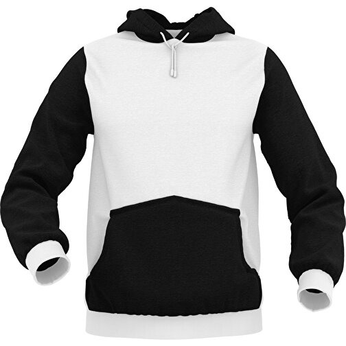 Hoodie Urban - Inkl. Individueller Gestaltung , schwarz, 70% Baumwolle, 30 % Polyester, L, , Bild 1