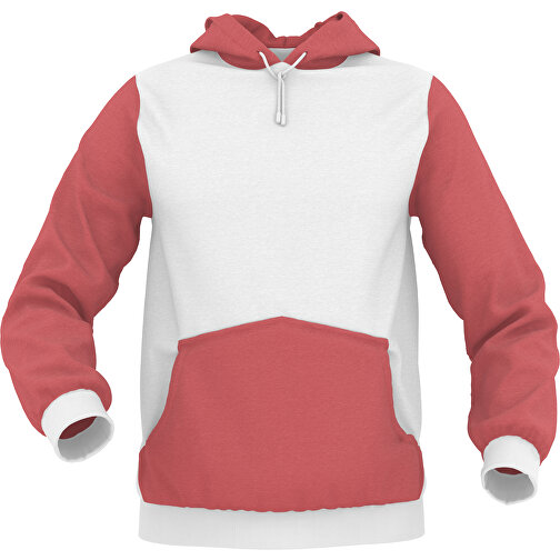 Hoodie Urban - Inkl. Individueller Gestaltung , rot, 70% Baumwolle, 30 % Polyester, XXL, , Bild 1