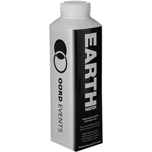 EARTH Water Tetra Pak 500 Ml , schwarz, Karton, 5,50cm x 19,00cm x 5,50cm (Länge x Höhe x Breite), Bild 1