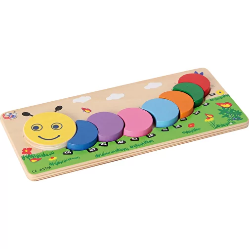 Gioco di abbinamento Bruco felice, Immagine 1