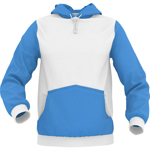 Hoodie Urban - Inkl. Individueller Gestaltung , royalblau, 70% Baumwolle, 30 % Polyester, L, , Bild 1