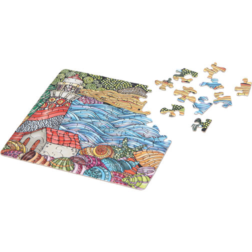 Q-Puzzle Colour Mix 2 , , 12,50cm x 0,10cm x 12,50cm (Länge x Höhe x Breite), Bild 2