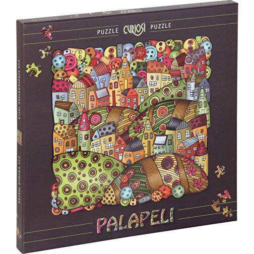 Puzzle cadre Palapeli village de montagne, Image 5