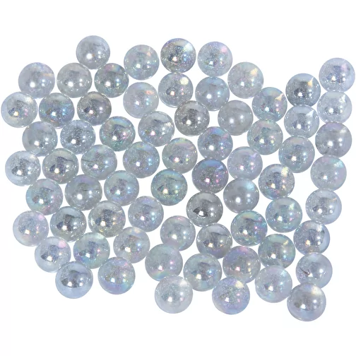 Billes de verre Aqua claires 14 mm (ca 100p.), Image 1