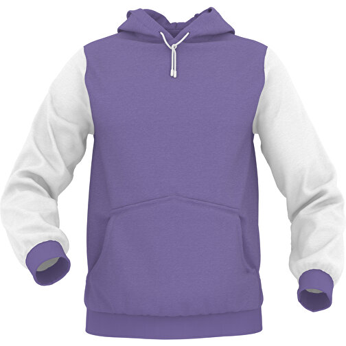 Hoodie Urban - Inkl. Individueller Gestaltung , dunkellila, 70% Baumwolle, 30 % Polyester, S, , Bild 1