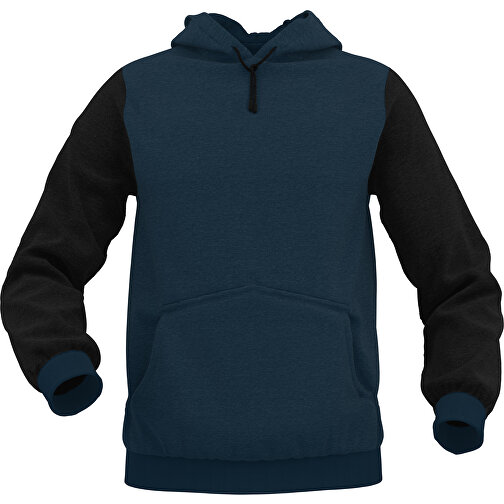 Hoodie Urban - Inkl. Individueller Gestaltung , nachtblau, 70% Baumwolle, 30 % Polyester, XL, , Bild 1