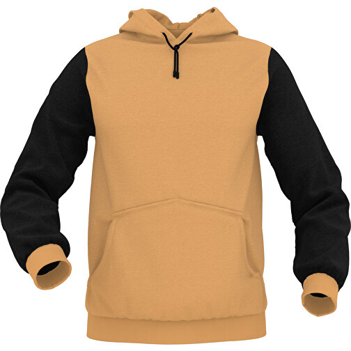 Hoodie Urban - Inkl. Individueller Gestaltung , olivorange, 70% Baumwolle, 30 % Polyester, XL, , Bild 1