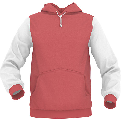 Hoodie Urban - Inkl. Individueller Gestaltung , rot, 70% Baumwolle, 30 % Polyester, L, , Bild 1