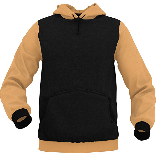 Hoodie Urban - Inkl. Individueller Gestaltung , olivorange, 70% Baumwolle, 30 % Polyester, M, , Bild 1