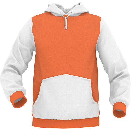 Hoodie Urban - Inkl. Individueller Gestaltung , orange, 70% Baumwolle, 30 % Polyester, L, , Bild 1