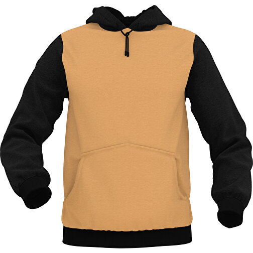 Hoodie Urban - Inkl. Individueller Gestaltung , olivorange, 70% Baumwolle, 30 % Polyester, XL, , Bild 1