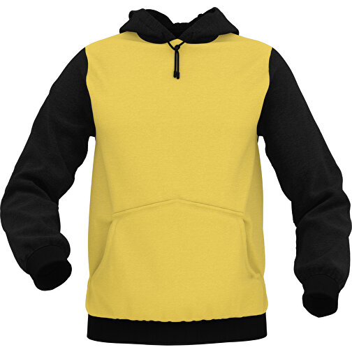 Hoodie Urban - Inkl. Individueller Gestaltung , gelb, 70% Baumwolle, 30 % Polyester, XL, , Bild 1