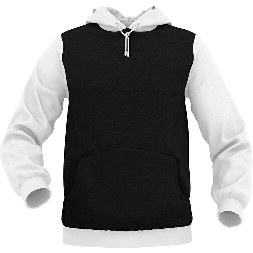 Hoodie Urban - Inkl. Individueller Gestaltung , schwarz, 70% Baumwolle, 30 % Polyester, L, , Bild 1