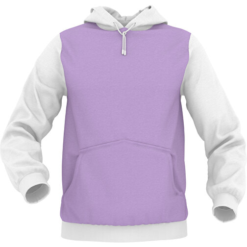 Hoodie Urban - Inkl. Individueller Gestaltung , lila, 70% Baumwolle, 30 % Polyester, XL, , Bild 1