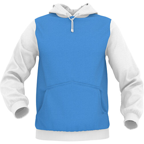 Hoodie Urban - Inkl. Individueller Gestaltung , royalblau, 70% Baumwolle, 30 % Polyester, M, , Bild 1