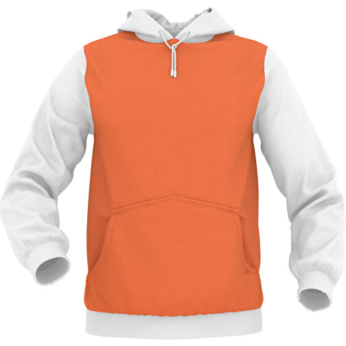 Hoodie Urban - Inkl. Individueller Gestaltung , orange, 70% Baumwolle, 30 % Polyester, L, , Bild 1