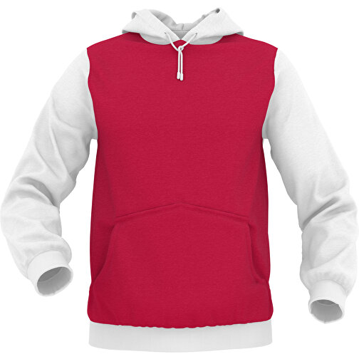 Hoodie Urban - Inkl. Individueller Gestaltung , weinrot, 70% Baumwolle, 30 % Polyester, S, , Bild 1