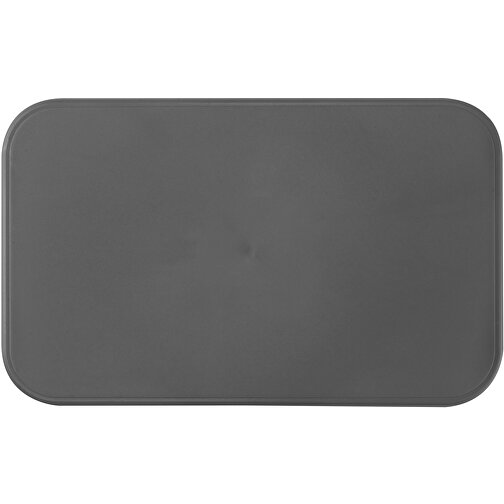 MIYO Doppel-Lunchbox , grau / grau / grau, PP Kunststoff, 18,00cm x 11,30cm x 11,00cm (Länge x Höhe x Breite), Bild 5