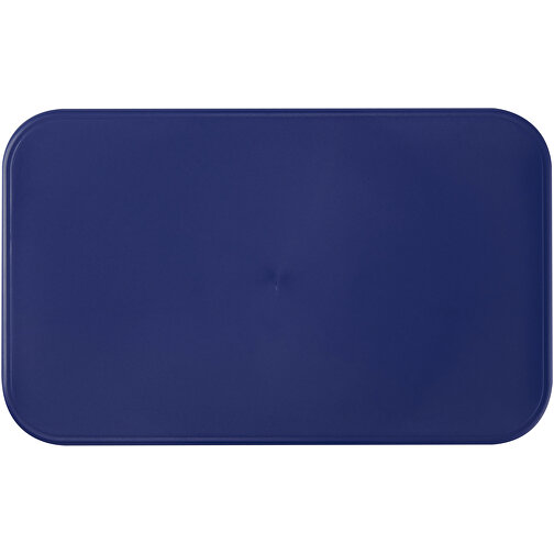 MIYO Lunchbox , blau / blau, PP Kunststoff, 18,00cm x 6,00cm x 11,00cm (Länge x Höhe x Breite), Bild 4