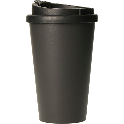 Bio-Kaffeebecher 'PremiumPlus' , schiefer, Kunststoff, 15,70cm (Höhe), Bild 1
