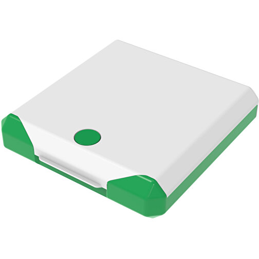 Travelbox 'First Aid' , grün, Kunststoff, 11,00cm x 2,40cm x 10,30cm (Länge x Höhe x Breite), Bild 1