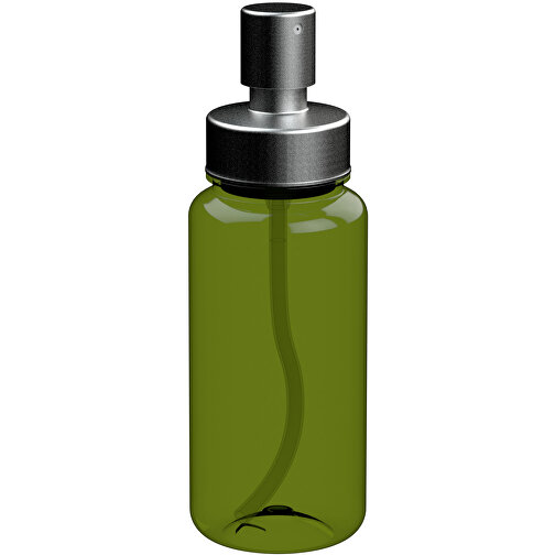 Sprayflasche 'Superior' 0,4 L, Colour , transparent-grün/silber, Kunststoff, 21,00cm (Höhe), Bild 1