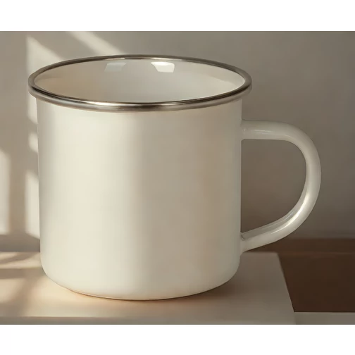 Tasse en émail 'Cozy', 300 ml, Subli, Image 2