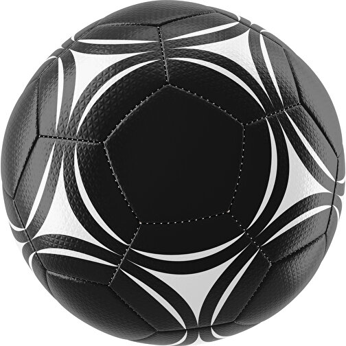 Fußball Platinum 30-Panel-Matchball - Individuell Bedruckt Und Handgenäht , schwarz / weiß, PU, 4-lagig, , Bild 1