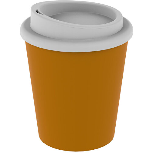 Kaffeebecher 'Premium' Small , standard-gelb/weiss, Kunststoff, 12,00cm (Höhe), Bild 1
