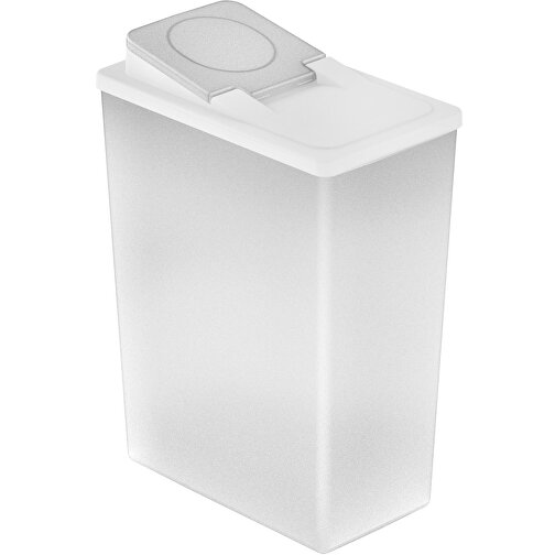 Schüttdose 'Storage' , transparent/weiß, Kunststoff, 16,00cm x 23,50cm x 9,00cm (Länge x Höhe x Breite), Bild 4