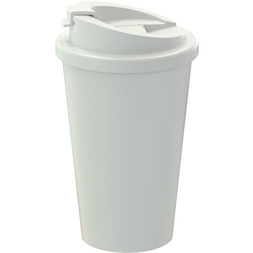 Kaffeebecher 'Premium Deluxe' , weiß, Kunststoff, 16,50cm (Höhe), Bild 1