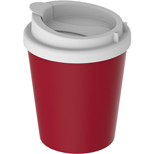 Kaffeebecher 'PremiumPlus' Small , standard-rot/weiß, Kunststoff, 12,00cm (Höhe), Bild 1