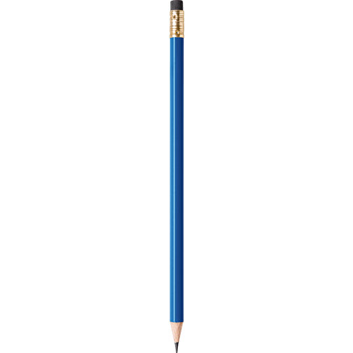 STAEDTLER Bleistift Rund Mit Radiertip , Staedtler, blau, Holz, 18,70cm x 0,80cm x 0,80cm (Länge x Höhe x Breite), Bild 1