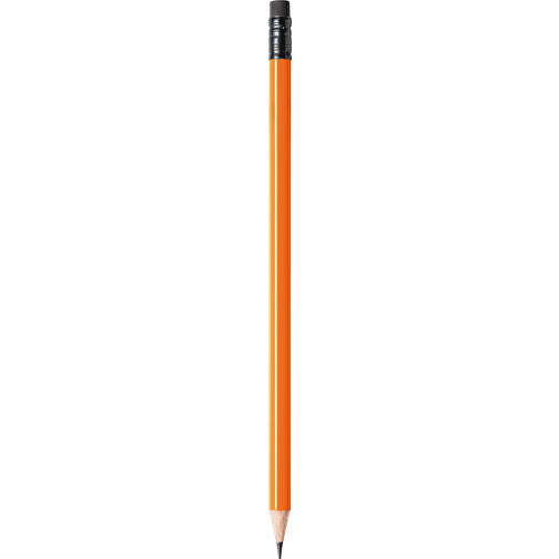 STAEDTLER Bleistift Rund Mit Radiertip , Staedtler, orange, Holz, 18,70cm x 0,80cm x 0,80cm (Länge x Höhe x Breite), Bild 1