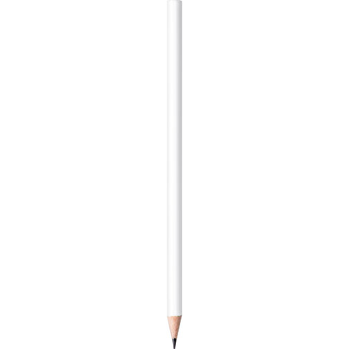 STAEDTLER Bleistift Rund , Staedtler, weiß, Holz, 17,50cm x 0,80cm x 0,80cm (Länge x Höhe x Breite), Bild 1