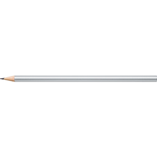 STAEDTLER Bleistift Rund , Staedtler, silber, Holz, 17,50cm x 0,80cm x 0,80cm (Länge x Höhe x Breite), Bild 3