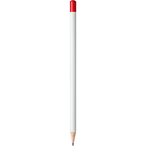 STAEDTLER Bleistift Rund Mit Tauchkappe , Staedtler, weiß, Holz, 17,70cm x 0,80cm x 0,80cm (Länge x Höhe x Breite), Bild 1