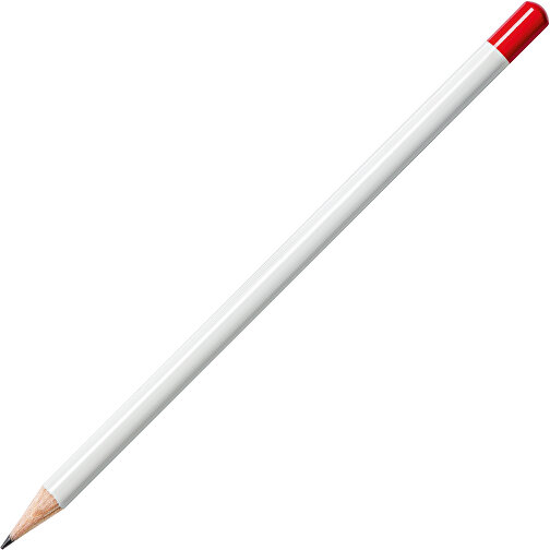 STAEDTLER Bleistift Rund Mit Tauchkappe , Staedtler, weiß, Holz, 17,70cm x 0,80cm x 0,80cm (Länge x Höhe x Breite), Bild 2