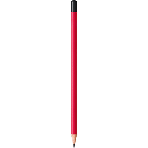 STAEDTLER Bleistift Rund Mit Tauchkappe , Staedtler, rot, Holz, 17,70cm x 0,80cm x 0,80cm (Länge x Höhe x Breite), Bild 1