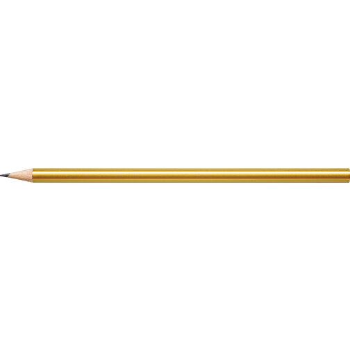 STAEDTLER Bleistift Rund Mit Tauchkappe , Staedtler, gold, Holz, 17,70cm x 0,80cm x 0,80cm (Länge x Höhe x Breite), Bild 3