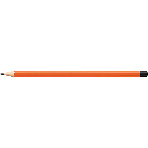 STAEDTLER Bleistift Hexagonal Mit Tauchkappe , Staedtler, orange, Holz, 17,60cm x 0,80cm x 0,80cm (Länge x Höhe x Breite), Bild 3