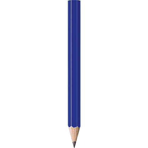 STAEDTLER Bleistift Hexagonal, Halbe Länge , Staedtler, blau, Holz, 8,70cm x 0,80cm x 0,80cm (Länge x Höhe x Breite), Bild 1