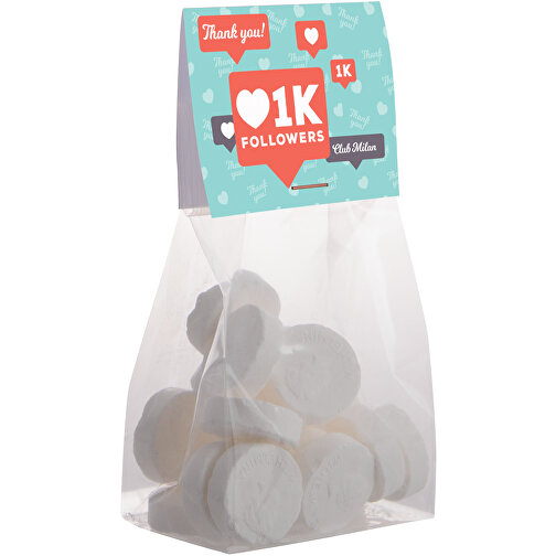Mini Bag Top Card 100 gramos de caramelos, Imagen 1