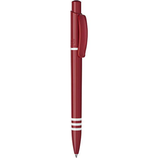 Kugelschreiber Tropic Colour Hardcolour , dunkelrot, ABS, 13,80cm (Höhe), Bild 1