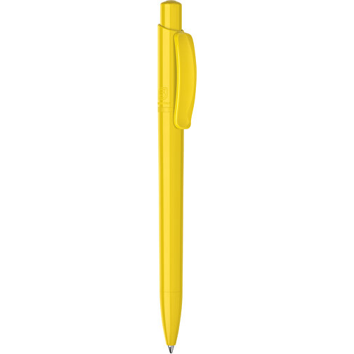 Kugelschreiber Kamal Total Hardcolour , gelb, ABS, 13,80cm (Höhe), Bild 1
