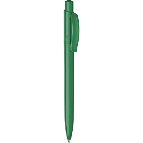 Kugelschreiber Kamal Total Hardcolour , dunkelgrün, ABS, 13,80cm (Höhe), Bild 1